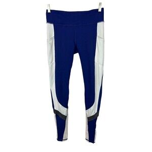 Fabletics Fitted Fitness Athletic Tight Leggings  Women's Size S  Mesh Lower Leg